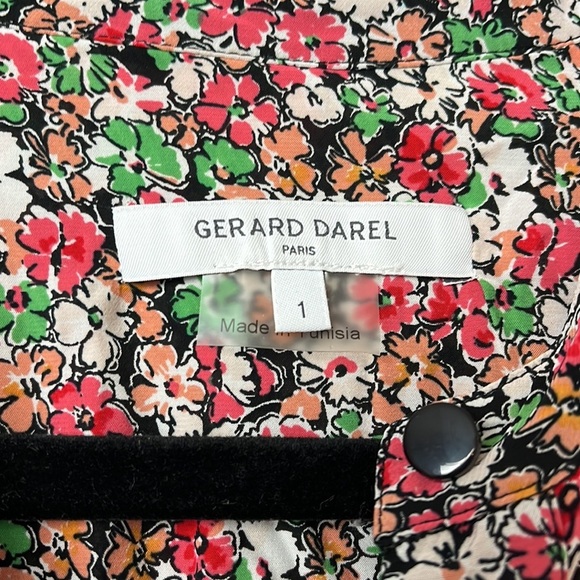 Gerard Darel Paris floral blouse - Picture 3 of 7